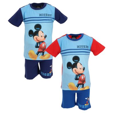 Mickey Mouse Shortama – Kinderpyjama & Sommer Schlafanzug aus 100% Baumwolle