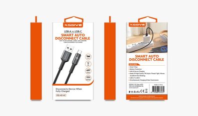 Xssive Auto-Disconnect USB Typ-C Kabel 1m XSS-AD-AC