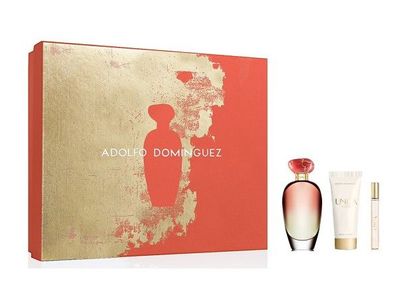 Adolfo Dominguez Unica Coral SET 100 ml + 10 ml EDT + 75 ml Body Lotion
