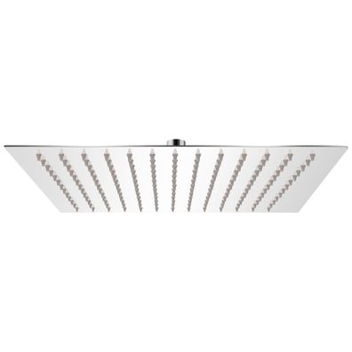 vidaXL Regenbrause Edelstahl 30x30 cm Quadratisch