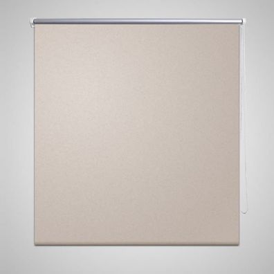 Verdunkelungsrollo 160 x 175 cm beige