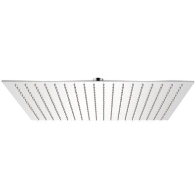 vidaXL Regenbrause Edelstahl 50x50 cm Quadratisch