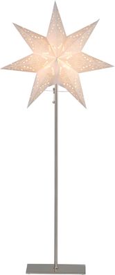 Stehlampe Weihnachtsstern Sensy, E14, 83 cm