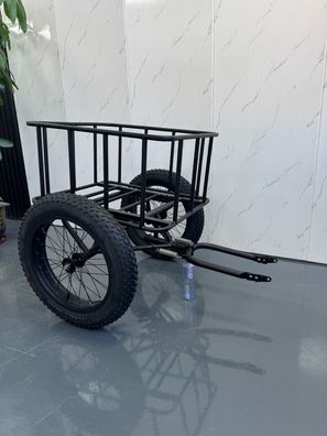 Fahrradanhänger für E-Bikes und Dreiräder, 35 kg Traglast, 20x4.0 Bereifung