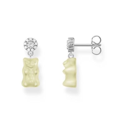 Thomas Sabo - H2330-052-14 - Ohrringe - Damen - Goldbär weiß