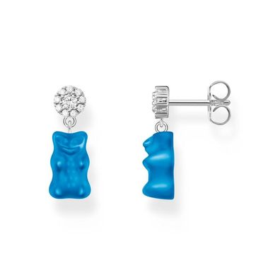 Thomas Sabo - H2330-052-1 - Ohrringe - Damen - Goldbär blau