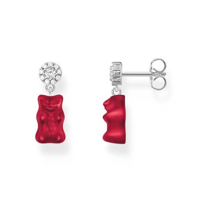 Thomas Sabo - H2330-052-10 - Ohrringe - Damen - Goldbär rot