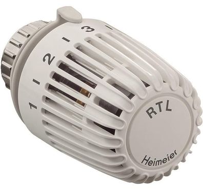 Heimeier Ersatz-Thermostat-Regler, weiß für Rücklauftemperaturbegrenzer RTL