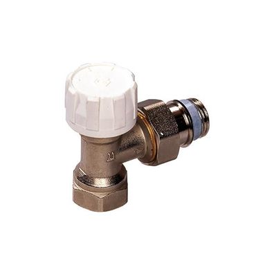 FL Thermostatventil Eck DN15 mit Voreinst., Rp1/2 x G1/2a, M30x1,5