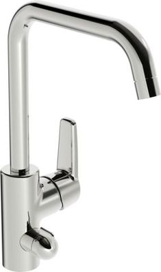 HA EHM Küchenarm. m. Spülm. ventil Hansapolo 5160 Ausld. 203 mm DN15 chr