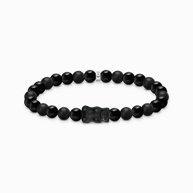 Thomas Sabo - A2204-017-11 - Armband - Damen - Goldbär schwarz