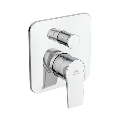 IS Badearmatur UP Edge, Bausatz 2, Rosette d:163mm, Chrom