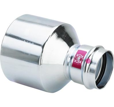 Viega Reduzierstück mit SC Prestabo 1115.1XL in 76,1x35mm Stahl verzinkt