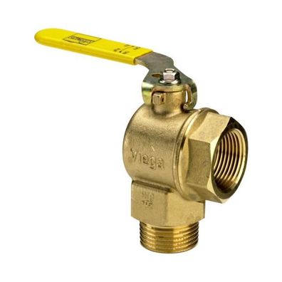 Viega Gaszähler-Kugeleckhahn TAE G2110T in Rp3/4 Messing