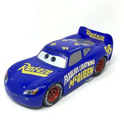 Disney Pixar Lightning McQueen salute to Doc Hudson 1:55 Metal Diecast Toys Car