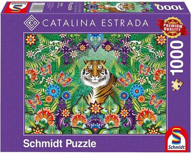 Schmidt Spiele - Puzzle 59588 Catalina Estrada, Bengalischer Tiger
