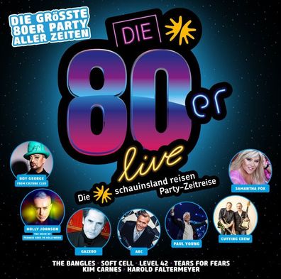 Various Artists, Various: Various Artists: Die 80er Live: Die