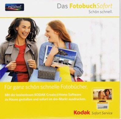 KODAK Create@Home Software - Fotobuch Foto PC Computer Software CD-ROM Windows