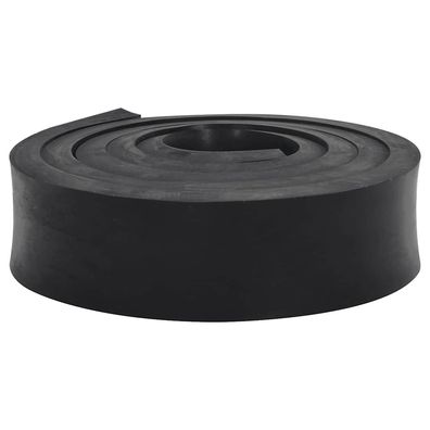 vidaXL Gummileiste für Schneepflug Schwarz 300x8x2 cm