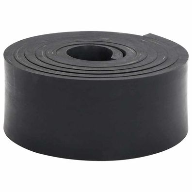vidaXL Gummileiste für Schneepflug Schwarz 250x10x1 cm
