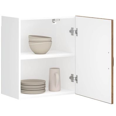 vidaXL Küchen-Hängeschrank Lucca Altholz-Optik Holzwerkstoff