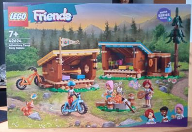 28-10 LEGO Friends - Gemütliche Hütten im Abenteuercamp (42624)