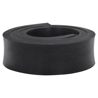 vidaXL Gummileiste für Schneepflug Schwarz 180x8x2 cm