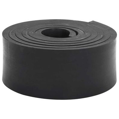 vidaXL Gummileiste für Schneepflug Schwarz 300x8x1 cm
