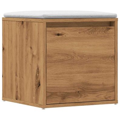 vidaXL Schubladenbox Artisan Eichen-Optik 40,5x40x40 cm Holzwerkstoff