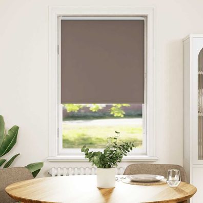 vidaXL Verdunkelungsrollo Kaffeebraun 65x150cm Stoffbreite 60,7 cm