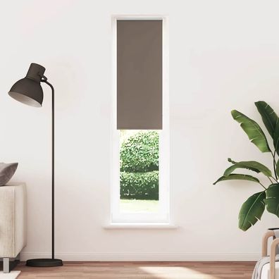 vidaXL Verdunkelungsrollo Kaffeebraun 45x230 cm Stoffbreite 40,7 cm