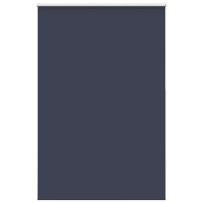 vidaXL Verdunkelungsrollo Marineblau 155x230 cm Stoffbreite 151,6 cm