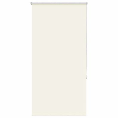 vidaXL Verdunkelungsrollo Cremeweiß 85x150cm Stoffbreite 80,7 cm