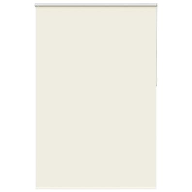 vidaXL Verdunkelungsrollo Cremeweiß 145x210cm Stoffbreite 141,6cm