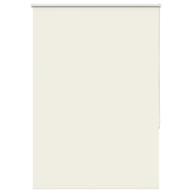 vidaXL Verdunkelungsrollo Cremeweiß 90x175cm Stoffbreite 85,7 cm
