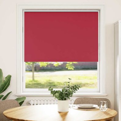 vidaXL Verdunkelungsrollo Rot 100x175cm Stoffbreite 95,7 cm Polyester