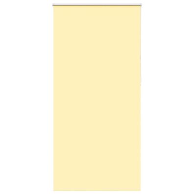 vidaXL Verdunkelungsrollo Gelb 105x210cm Stoffbreite 100,7cm Polyester