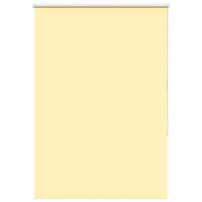 vidaXL Verdunkelungsrollo Gelb 100x175cm Stoffbreite 95,7 cm Polyester