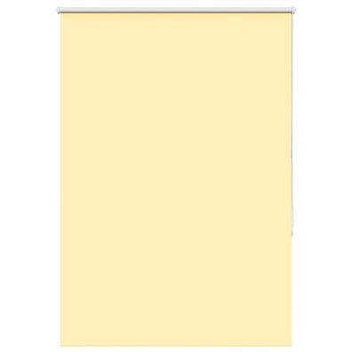 vidaXL Verdunkelungsrollo Gelb 110x175cm Stoffbreite 105,7cm Polyester
