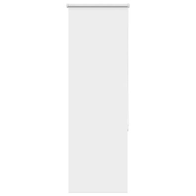 vidaXL Verdunkelungsrollo Weiß 45x130cm Stoffbreite 40,7 cm Polyester