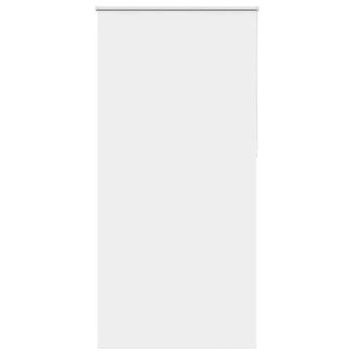vidaXL Verdunkelungsrollo Weiß 110x230cm Stoffbreite 105,7cm Polyester