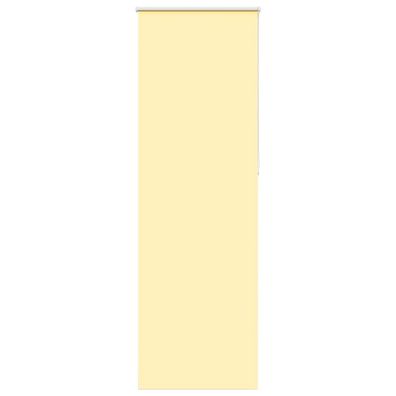 vidaXL Verdunkelungsrollo Gelb 75x210 cm Stoffbreite 70,7 cm Polyester