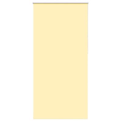 vidaXL Verdunkelungsrollo Gelb 115x210cm Stoffbreite 110,7cm Polyester