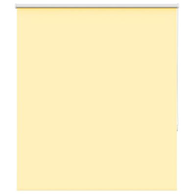 vidaXL Verdunkelungsrollo Gelb 140x175cm Stoffbreite 136,6cm Polyester