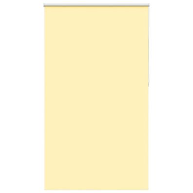 vidaXL Verdunkelungsrollo Gelb 140x210cm Stoffbreite 136,6cm Polyester
