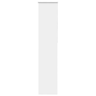 vidaXL Verdunkelungsrollo Weiß 50x230cm Stoffbreite 45,7 cm Polyester