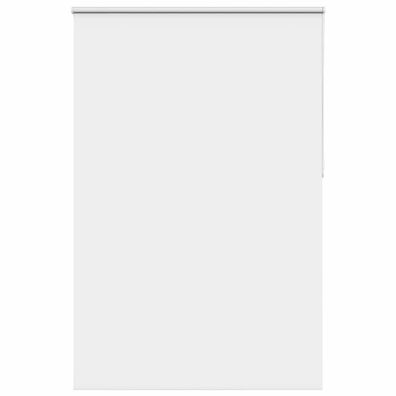 vidaXL Verdunkelungsrollo Weiß 155x230cm Stoffbreite 151,6cm Polyester