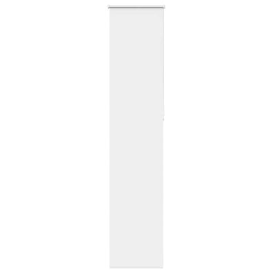vidaXL Verdunkelungsrollo Weiß 40x230cm Stoffbreite 35,7 cm Polyester