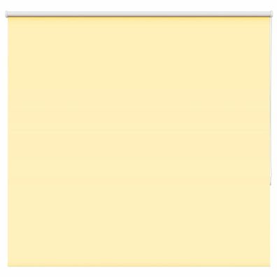 vidaXL Verdunkelungsrollo Gelb 145x150cm Stoffbreite 141,6cm Polyester