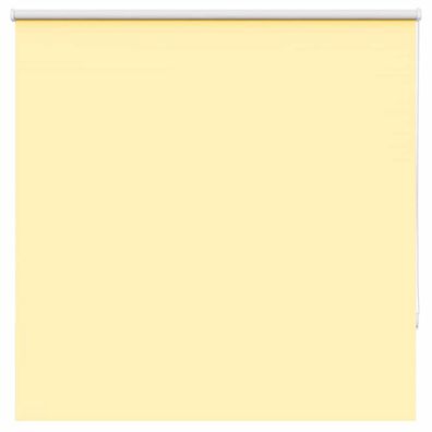 vidaXL Verdunkelungsrollo Gelb 130x130cm Stoffbreite 126,6cm Polyester